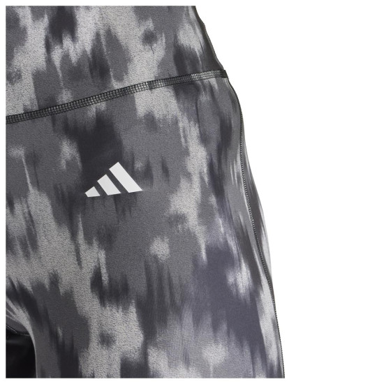 Adidas Γυναικείο κολάν Optime Essentials Allover Print Flower Tie-Dye Leggings